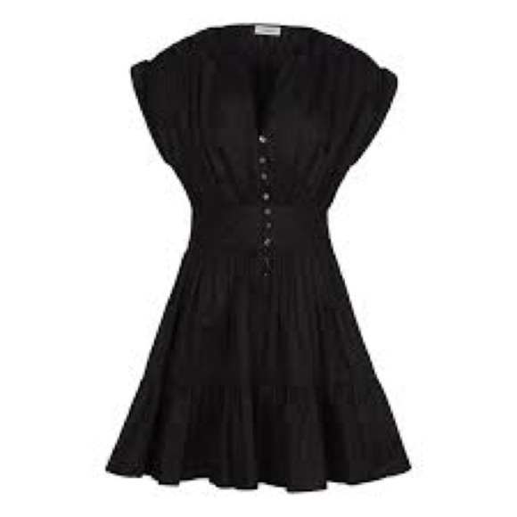 NWT Sandro black dress 38 - Picture 2 of 12